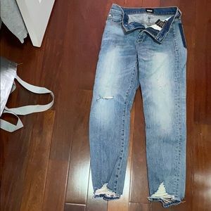 Hudson ZOEEY HIGH RISE STRAIGHT CROP